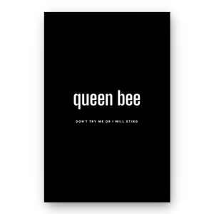 Notebook QUEEN BEE - Best Lined Notebook for daily journaling, help you reach your goals, manifest dreams and live your best life