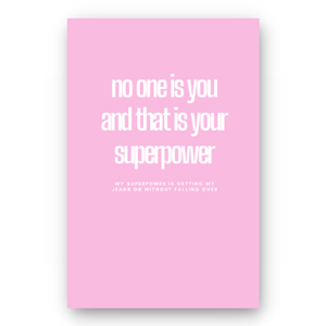 Notebook SUPERPOWER - Best Lined Notebook for daily journaling, help you reach your goals, manifest dreams and live your best life