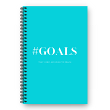 Load image into Gallery viewer, 30 Day Planner: #GOALS - Best Daily Calendar Planner to help reach your goals, manifest dreams and live your best life
