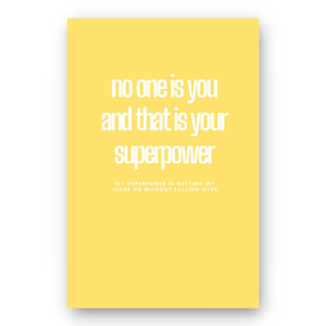 Notebook SUPERPOWER - Best Lined Notebook for daily journaling, help you reach your goals, manifest dreams and live your best life