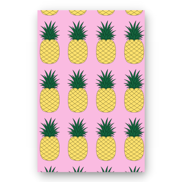 Notebook PINEAPPLES - Best Lined Notebook for daily journaling, help you reach your goals, manifest dreams and live your best life