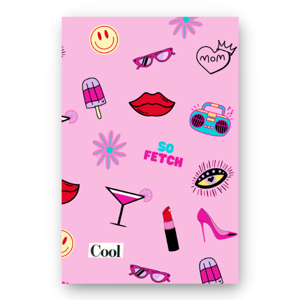 Notebook MEAN GIRLS - Best Lined Notebook for daily journaling, help you reach your goals, manifest dreams and live your best life